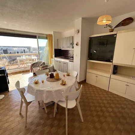 Appartamento Studio Cabine Au Cap D'agde, 4 Couchages, Terrasse, Parking, Plage A Proximite - Fr-1-249a-40 *