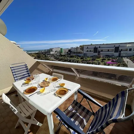 Appartement Studio Cabine Au Cap D'agde, 4 Couchages, Terrasse, Parking, Plage A Proximite - Fr-1-249a-40 *