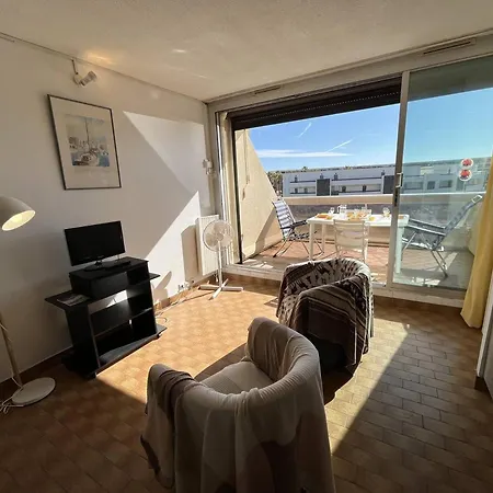 Studio Cabine Au Cap D'agde, 4 Couchages, Terrasse, Parking, Plage A Proximite - Fr-1-249a-40 * آجد